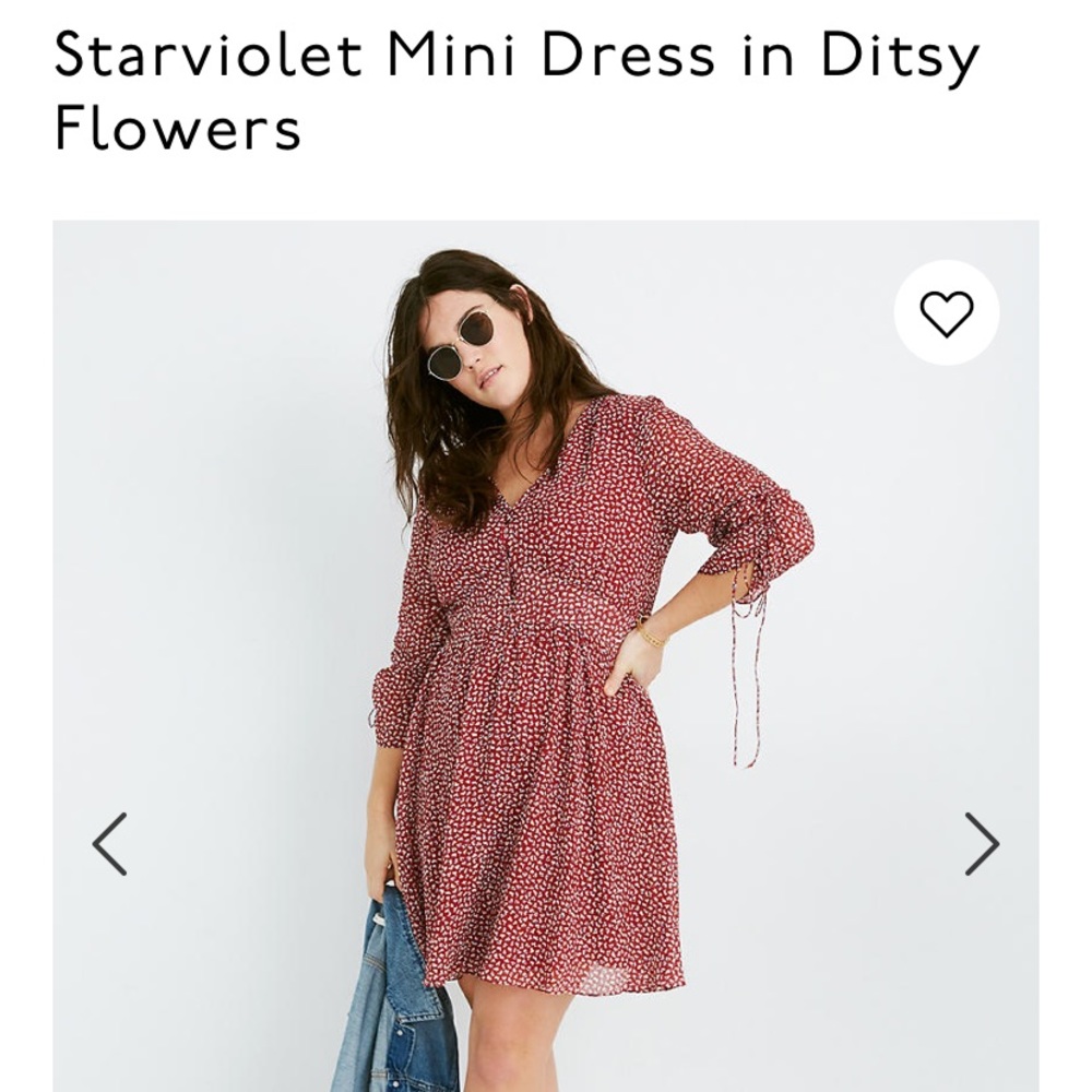 Madewell Starviolet Mini dress